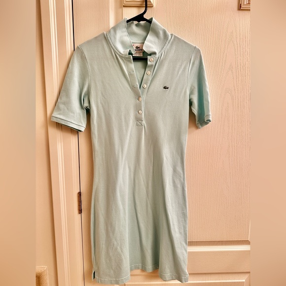 Lacoste Golfshirt dress - like new - Picture 2 of 2